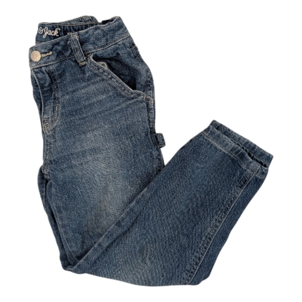 Cat & Jack Dark Wash Kids Denim Jeans Cotton Size 7